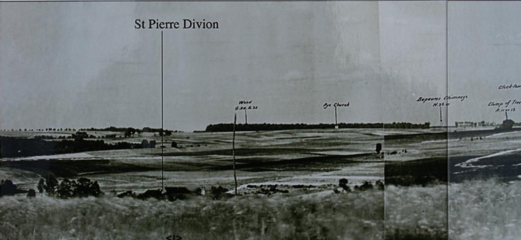 Beaucourt to Theipval Panorama photographs taken July 1915 and June 1916