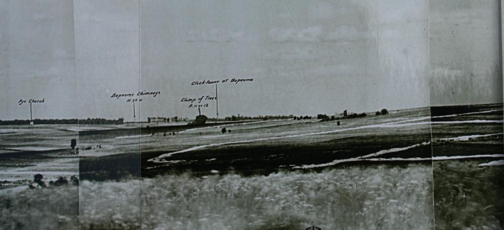 Beaucourt to Theipval Panorama photographs taken July 1915 and June 1916