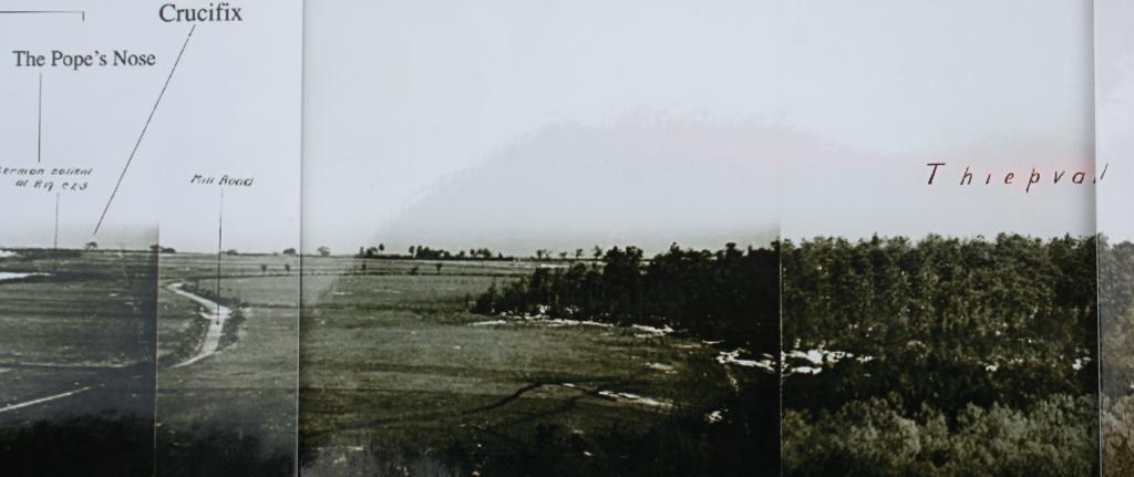 Beaucourt to Theipval Panorama photographs taken July 1915 and June 1916