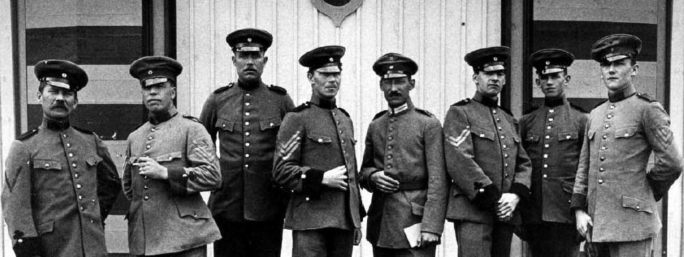 'Sergeant' Daniel Bailey (alias Beverley) at camp Zossen.