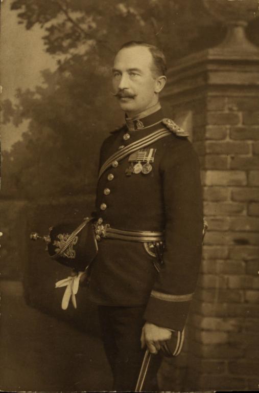 HM King Edward VII decorated him with the Victoria Cross during an investiture at Buckingham Palace on 12 May 1902. Edgar Inkson served in the First World war and retired as Colonel E T Inkson VC DSO. He died on 19 February 1947 and is buried in Brookwood Cemetery, Surrey, England. His Victoria Cross is in the collection of the Museum of Military Medical Services, Keogh Barracks, Mytchett, England. The story of Edgar Inkson's conspicuous bravery is listed in the Virtual Military Gallery because he was awarded the Victoria Cross while on the strength of the 1st Battalion The Royal Inniskilling Fusiliers in the battle for Inniskilling Hill during the Second Anglo-Boer War. He was awarded the VC while serving with the Inniskillings and that’s why he is listed with our VCs. As the Medical Officer he was of course Royal Army Medical Corps.