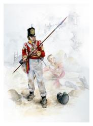 Grenadier Company Sergeant, 2nd/83rd, Spain 25 March 1812