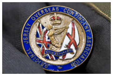 Jersey Militia badge