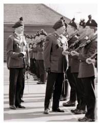 4/5 RANGERS Review Parade inspecting officer, GOC Northern Ireland