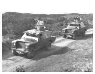 Shorlands in service with 3 UDR