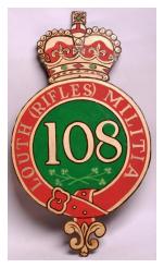 Louth Rifles Irish Militia 108th Regiment
