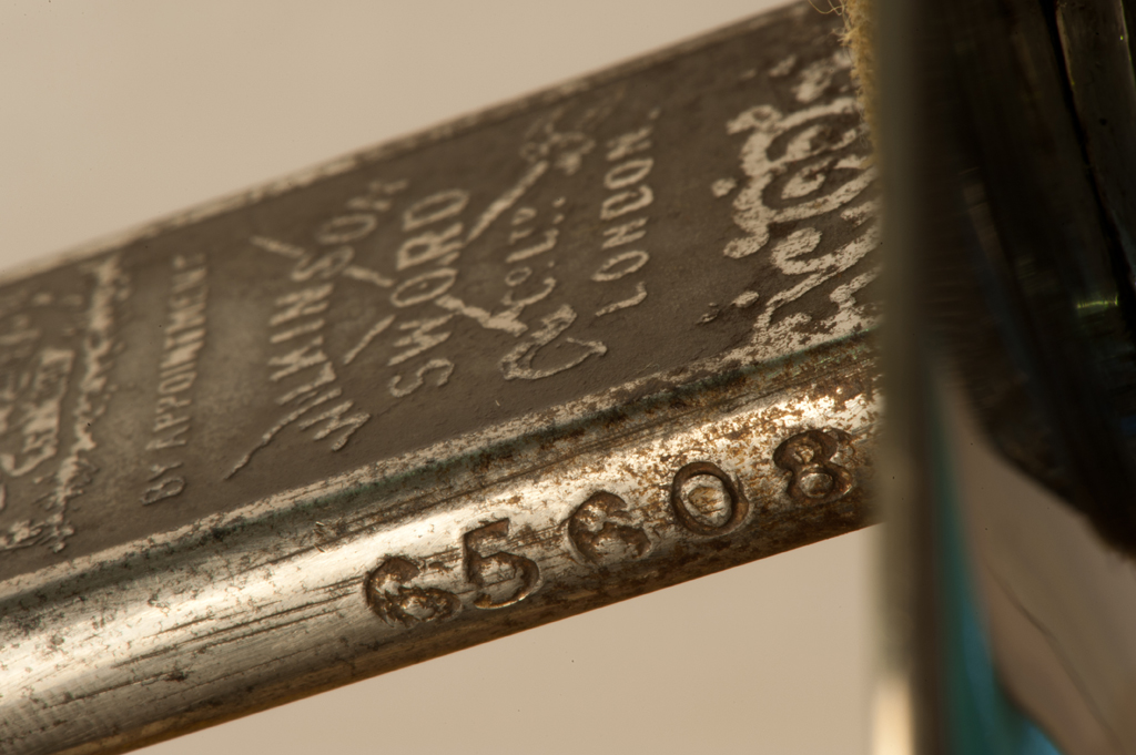 Detail of Sword of Honour and the gold Sovereign’s Medal, 1936