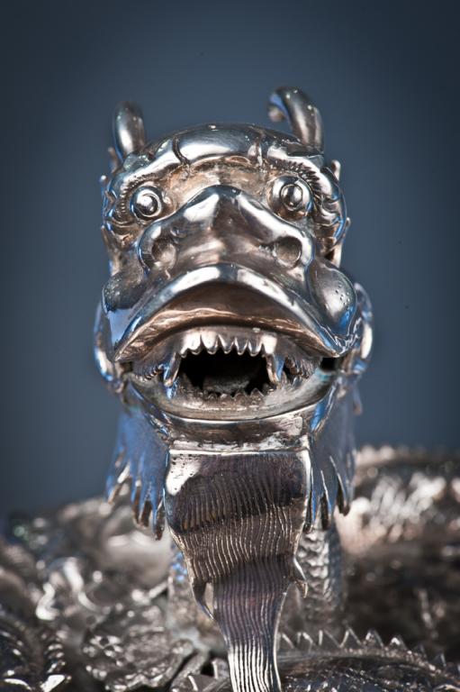 Detail of Silver Chinese Cup