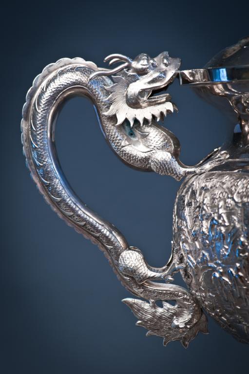 Detail of Silver Chinese Cup