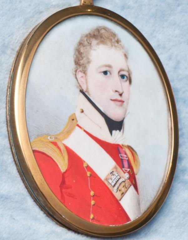 A 27th Regiment (Inniskilling) Officer.