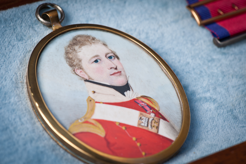 Miniature portrait of Captain John Millar