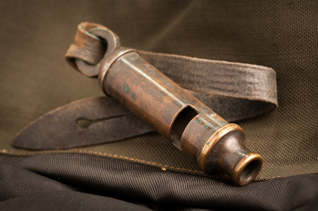 First World War whistle