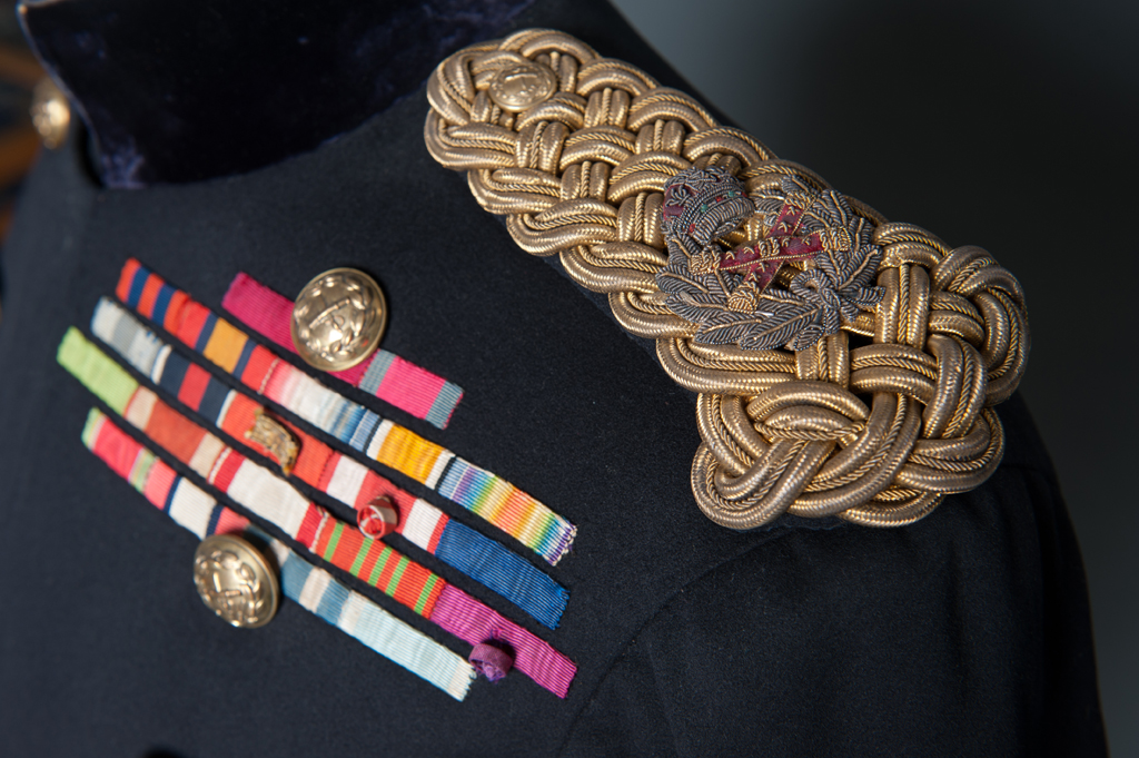 FM Sir Henry Wilson's greatcoat with ribbons is in the collection of the Museum of The Royal Ulster Rifles, Waring Street, Belfast